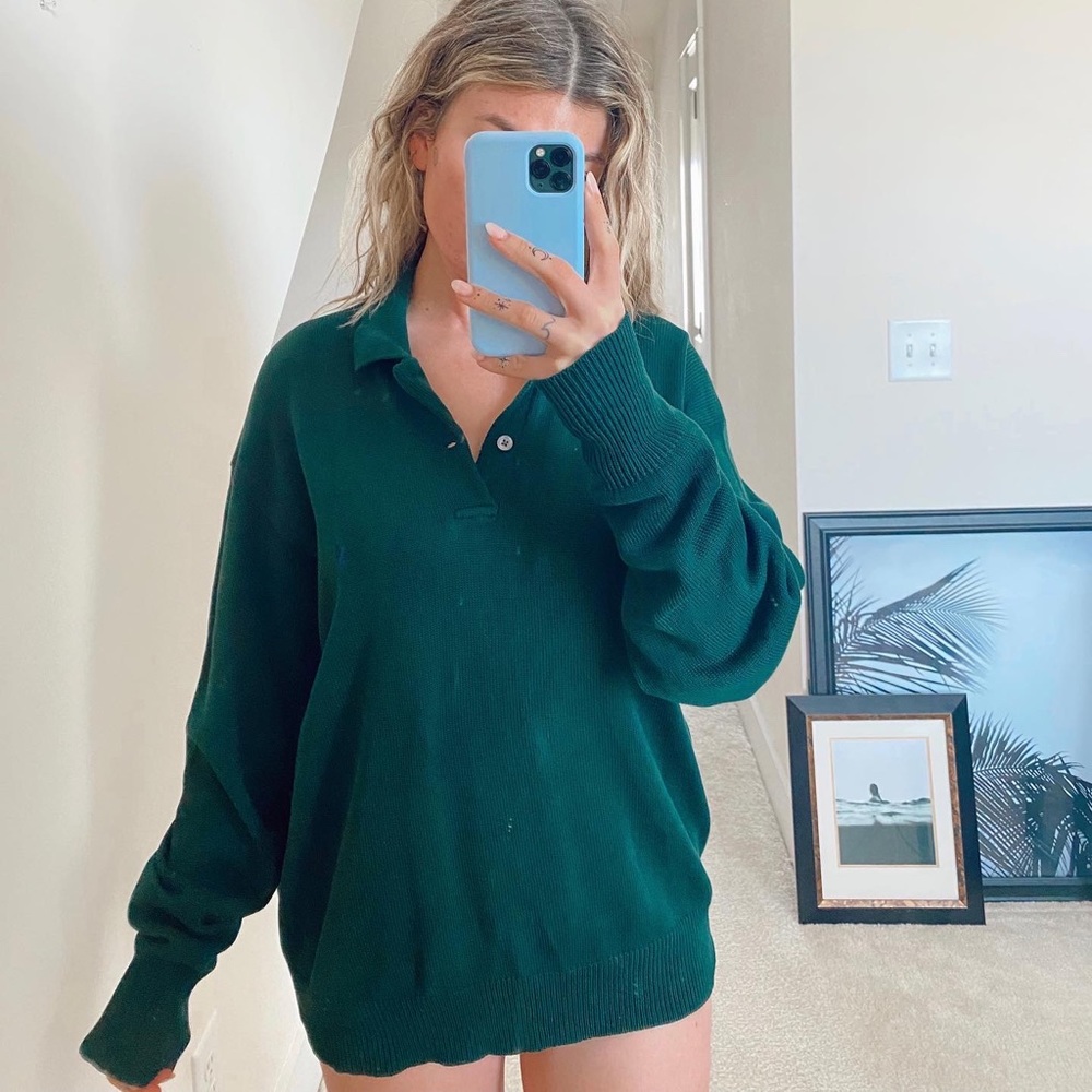 Polo Ralph Lauren Green Pullover